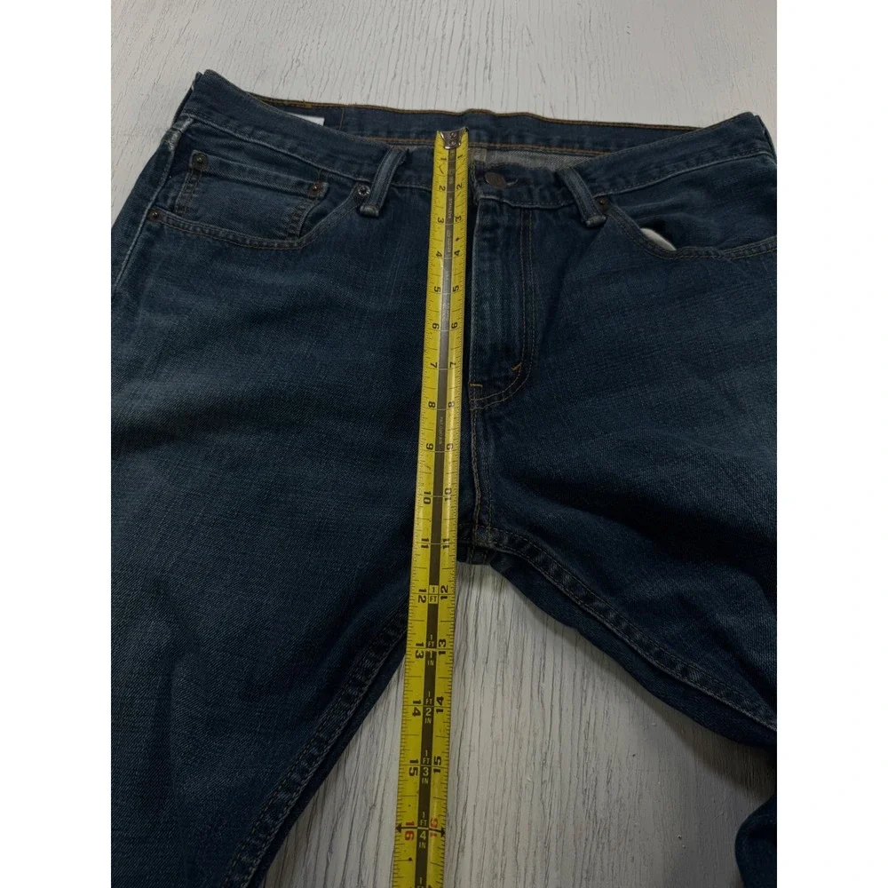 Levis 527 Slim Bootcut Jeans Mens 34x32 Medium Wash Blue Denim 05527-4257